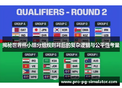 揭秘世界杯小组分组规则背后的复杂逻辑与公平性考量