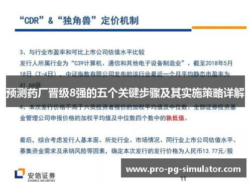预测药厂晋级8强的五个关键步骤及其实施策略详解